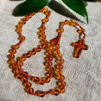 Четки янтарные, арт. n-1292-8-rosary- фото