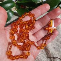 Четки янтарные, арт. n-1292-8-rosary- фото3