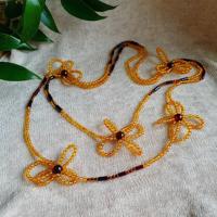 Колье янтарное, арт. n1304-28-necklace- фото