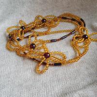 Колье янтарное, арт. n1304-28-necklace- фото2
