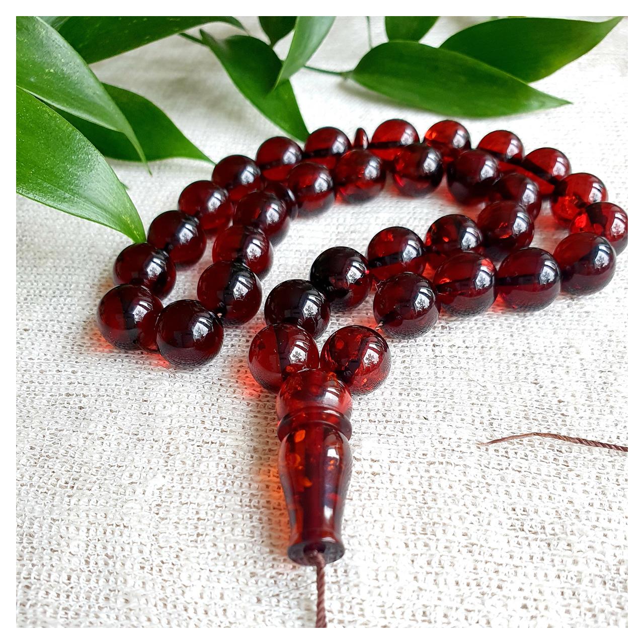 Четки янтарные, арт. n-ch-d12-35-rosary - фото