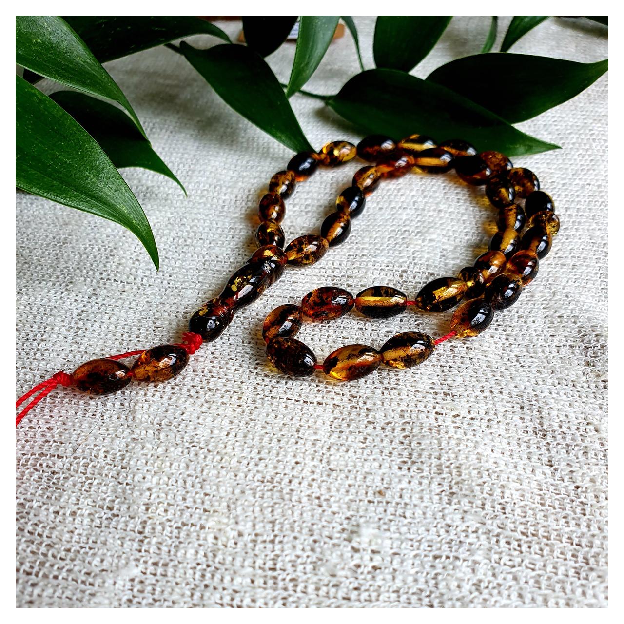 Четки янтарные, арт. n-g-o6-9-rosary