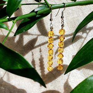 Серьги янтарные, арт. n-l--7-earrings- фото