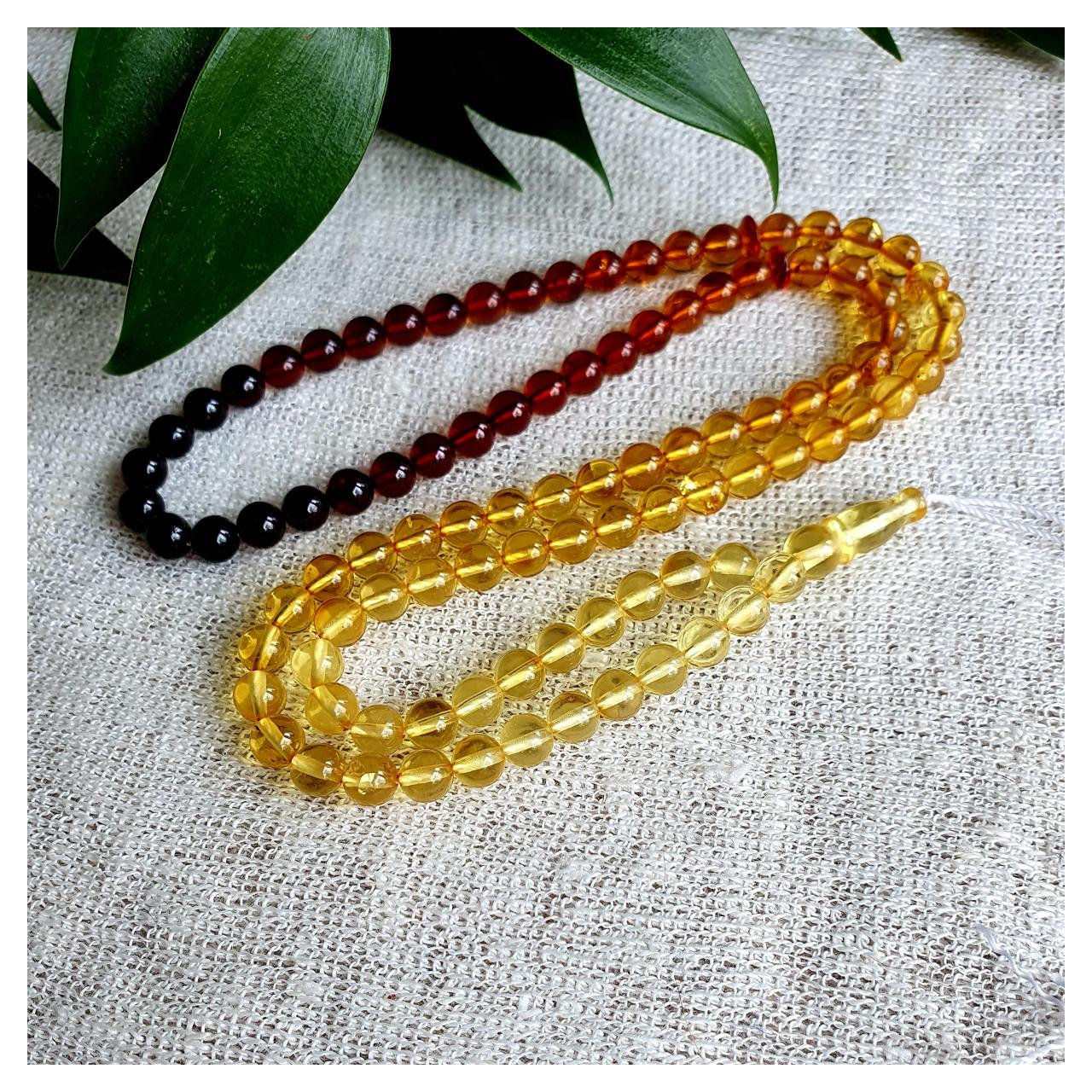Четки янтарные, арт. n-m-d6-12-rosary