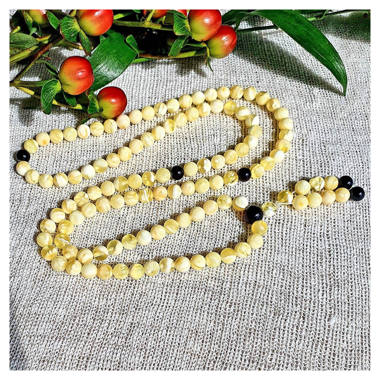 Четки янтарные, арт. n-yw-d6-15-rosary - фото2