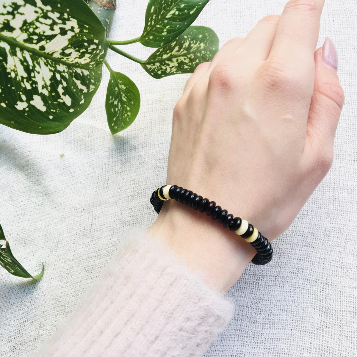 Браслет янтарный, арт. n1144-5-bracelet - фото