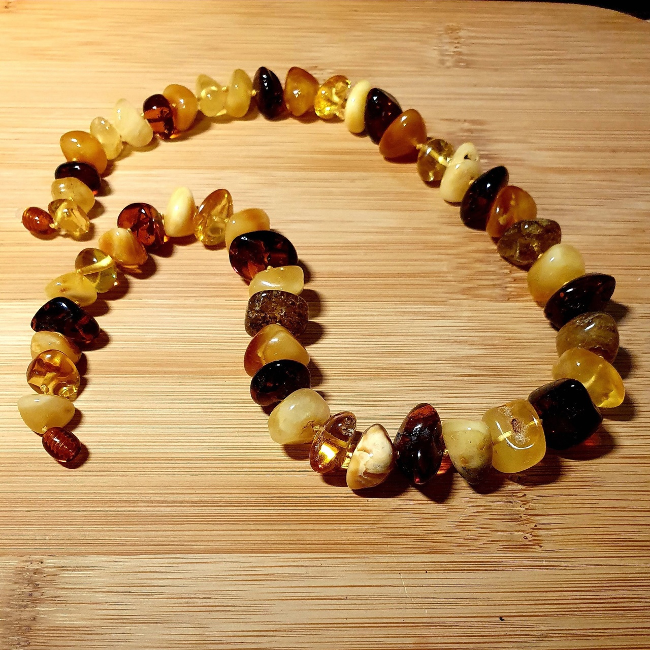 Колье янтарное, арт. n5003-45-necklace