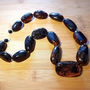 Колье янтарное, арт. n8ek42-106-necklace- фото
