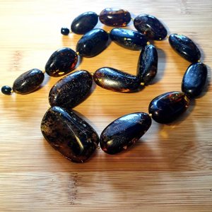 Колье янтарное, арт. n8ek42-106-necklace- фото2