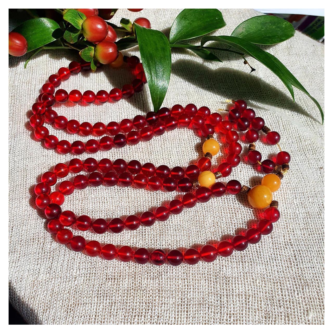 Четки янтарные, арт. u-r-d9-40-rosary - фото2